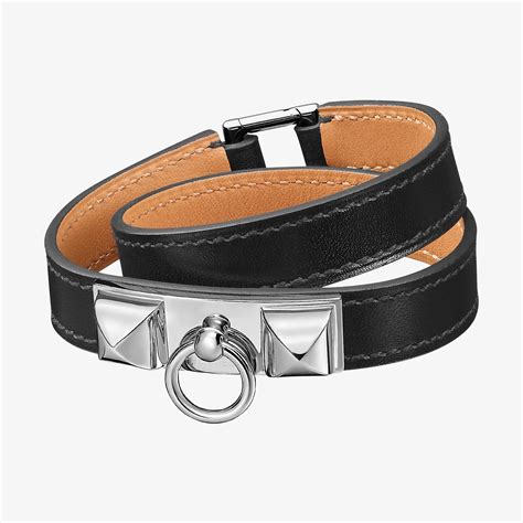 hermes bracelet rivale double tour|Hermes epsom rivale double tour.